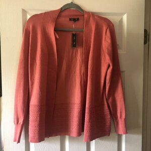 🏷️ NWT:  Lety & Me Gabby Pointelle Cardigan - Size Small